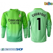 Maglie da calcio Real Madrid Thibaut Courtois #1 Portiere Seconda Maglia 2025-26 Manica Lunga